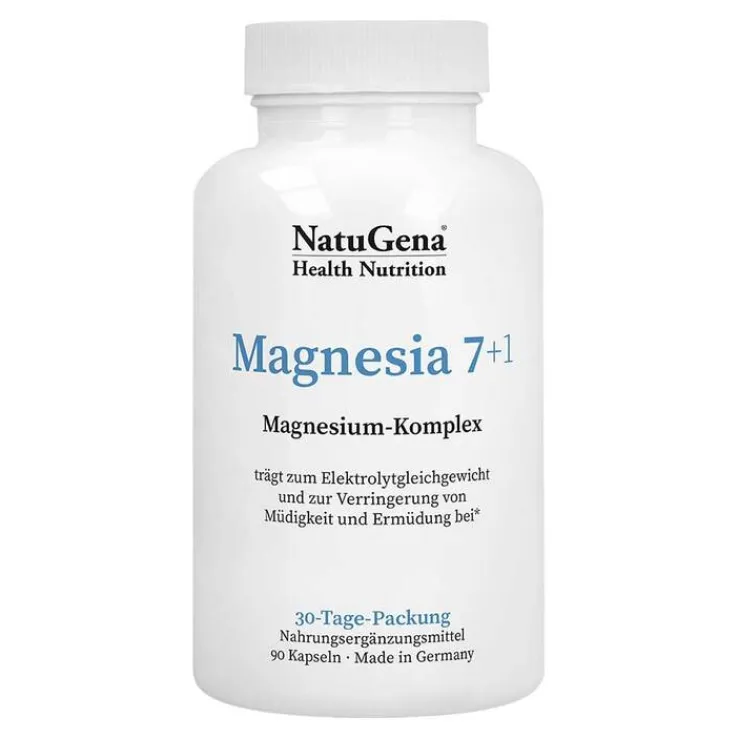 Magnesia 7 + 1 Magnesium-Komplex vegan Kapseln, 90 St