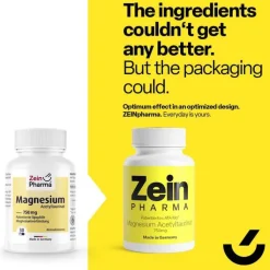 Magnesium Acetyltaurinat Zeinpharma Kapseln, 30 St
