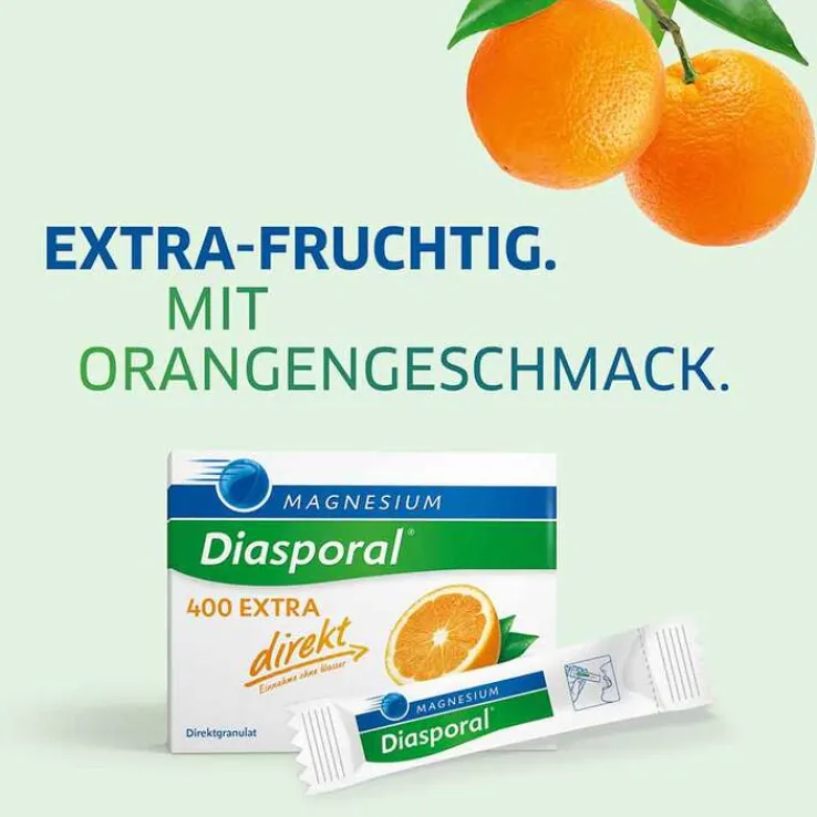 Magnesium Diasporal 400 Extra direkt Granulat, 100 St