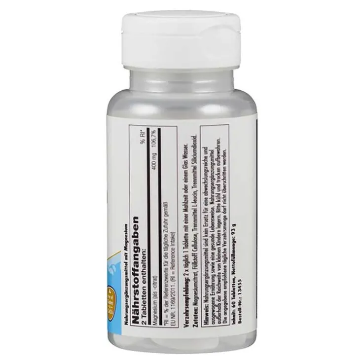 Magnesiumcitrat 400 mg Tabletten, 60 St