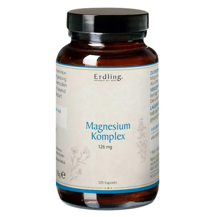 Magnesium-Komplex 7in1 Sangokoralle Kapseln Erdling, 120 St