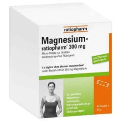 Magnesium-ratiopharm 300 mg Micro-Pellets, 40 St