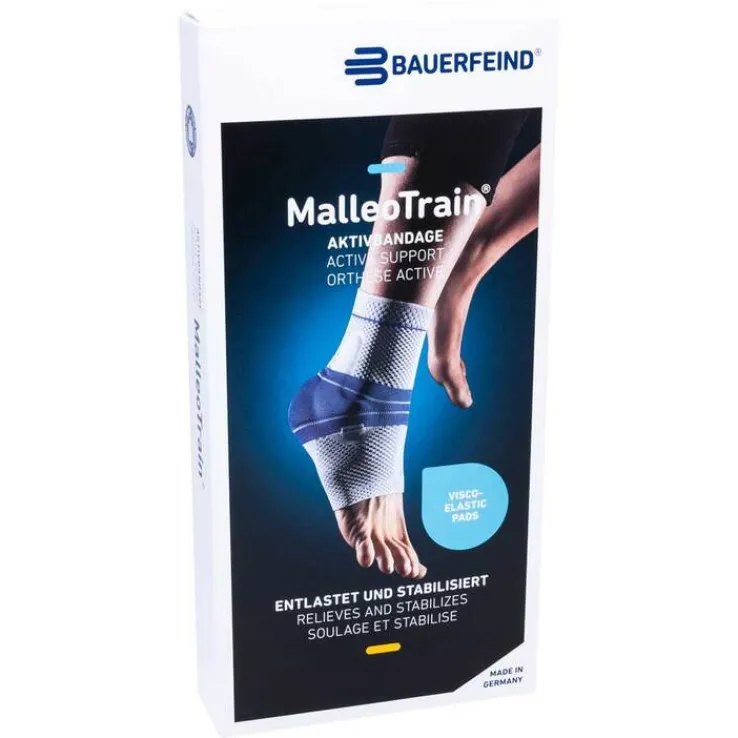 Malleotrain Sprunggelenkbandage Größe 5 rechts titan, 1 St