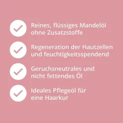 Mandelöl Haut & Haare naturrein, 200 ml