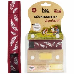 Mückenschutz Armband rot KDA, 1 St
