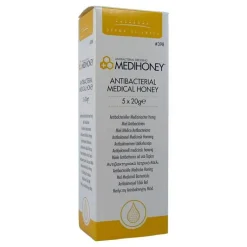 Medihoney Antibakterieller Medizinischer Honig, 5X20 g