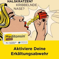 Meditonsin Tropfen bei Erkältung, 35 g
