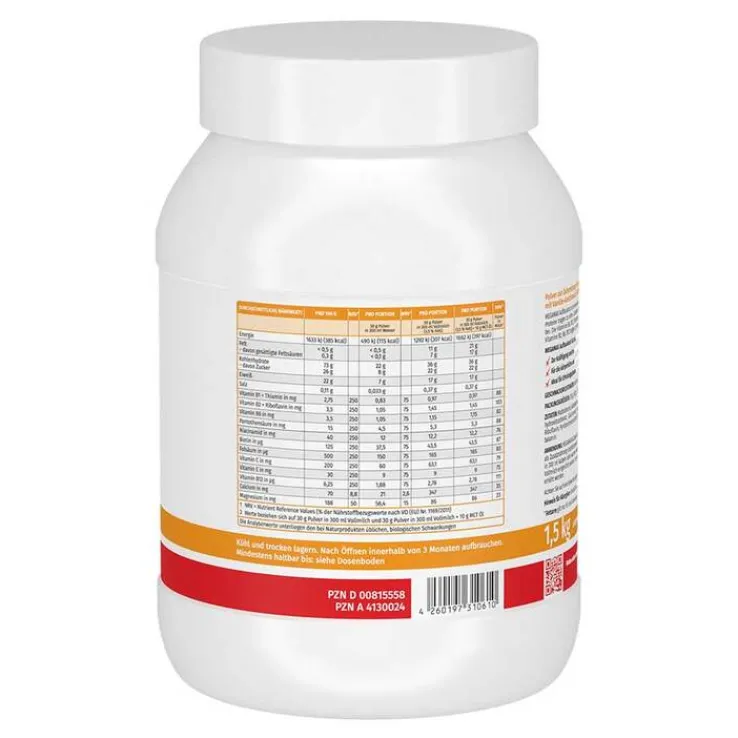 Megamax Aufbaukost Vanille Pulver, 1.5 kg