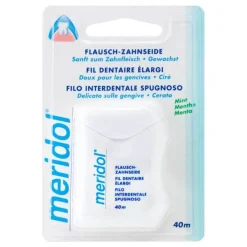 Meridol Flausch Zahnseide gewachst, 40 m