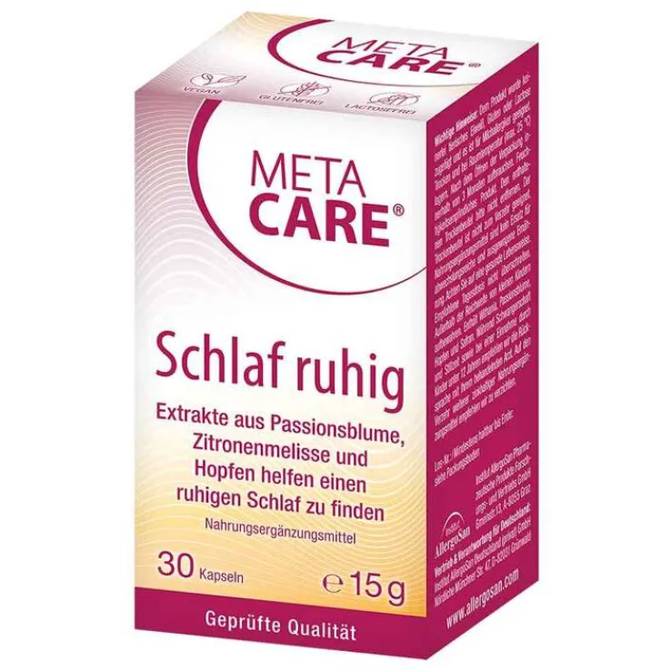 Meta Care Schlaf ruhig Kapseln, 30 St