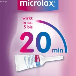 Microlax Rektallösung Klistiere mit kurzem Tubenhals, 4 St