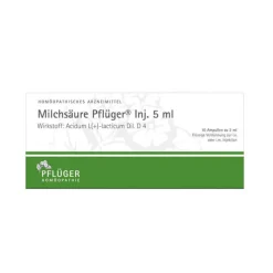 Milchsäure Pflüger Injektionslösung 5 ml, 10 St