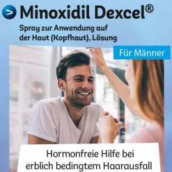 Minoxidil Dexcel 50 mg / ml Spray z.Anw.a.d.Kopfhaut, 60 ml