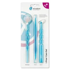 Miradent Pflegeset I-Prox Care Set blau trans., 1 P