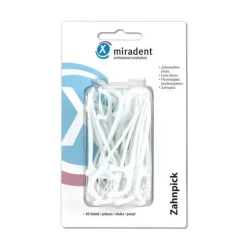 Miradent Zahnpick Zahnseiden, 30 St