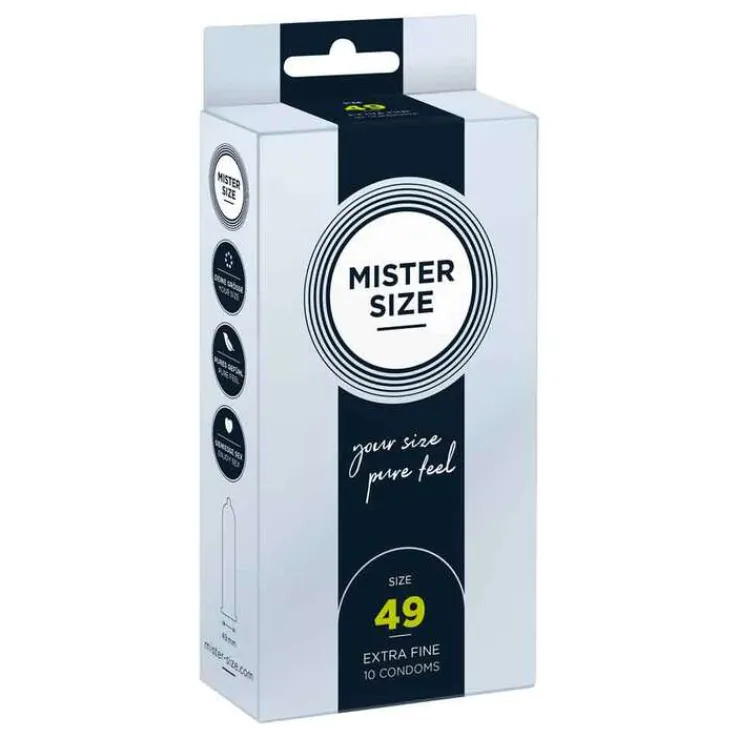 MISTER SIZE 49 Kondome, 10 St