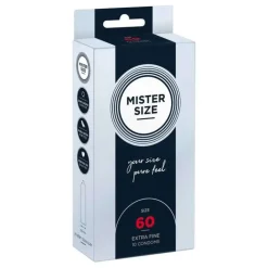 MISTER SIZE 60 Kondome, 10 St