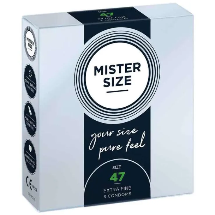 MISTER SIZE 47 Kondome, 3 St