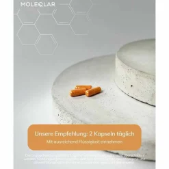 Moleqlar Curcusome Curcurmin Complex Kapseln, 60 St