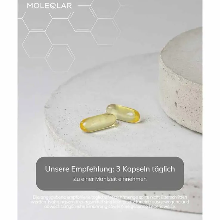 Moleqlar Qmega high Dose Omega-3 Kapseln, 90 St