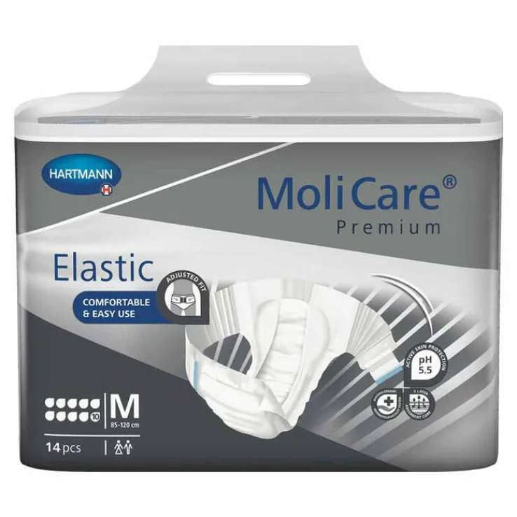 Molicare Premium Elastic Slip 10 Tropfen Größe M, 14 St