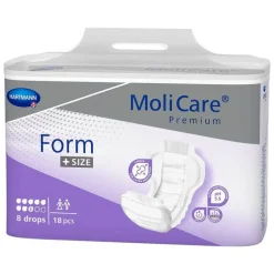 MoliCare® Premium Form +SIZE 8 Tropfen, 18 St