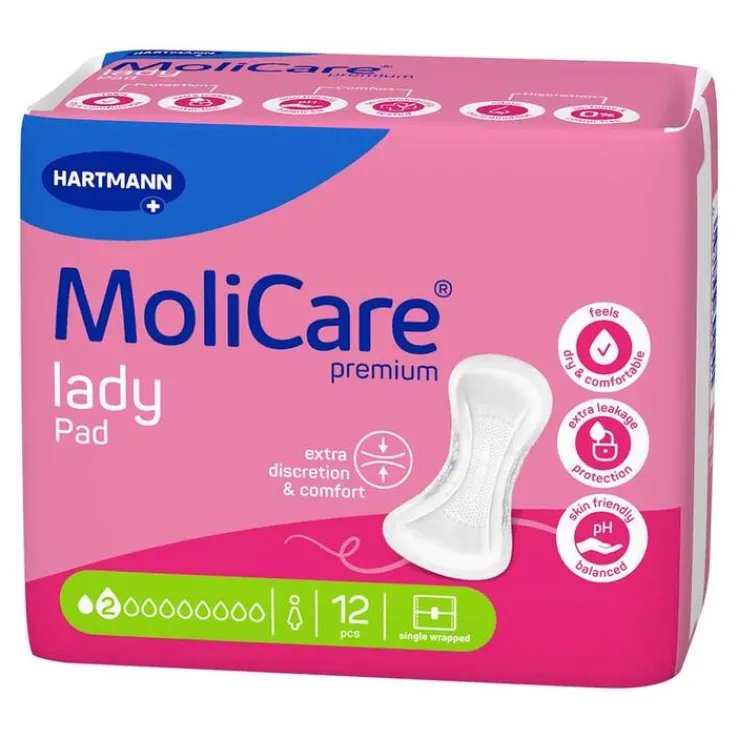 Molicare Premium lady Pad 2 Tropfen, 12 St