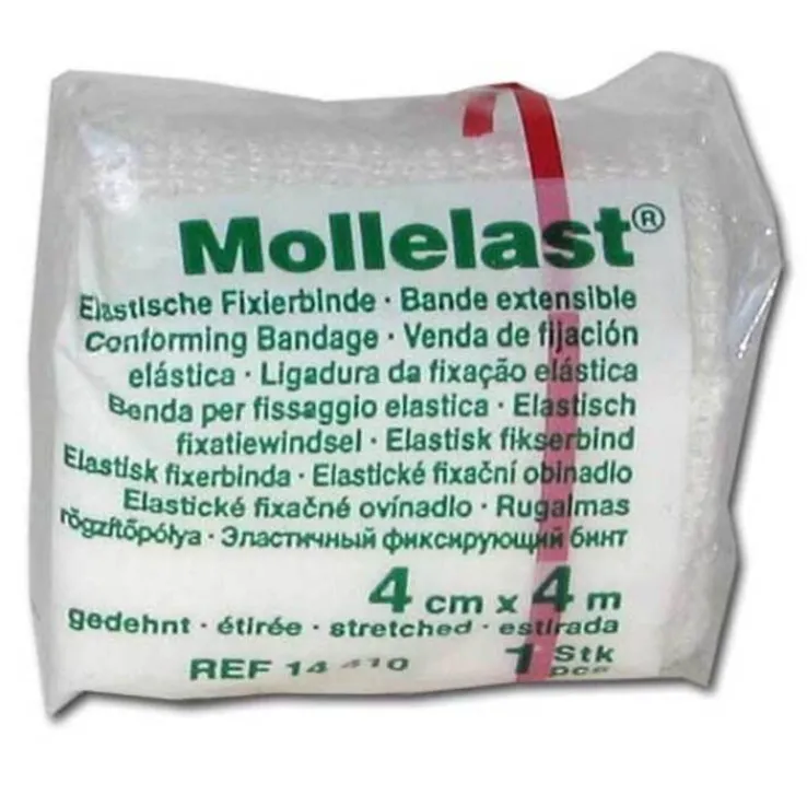 Mollelast 4cmx4m weiß, 1 St