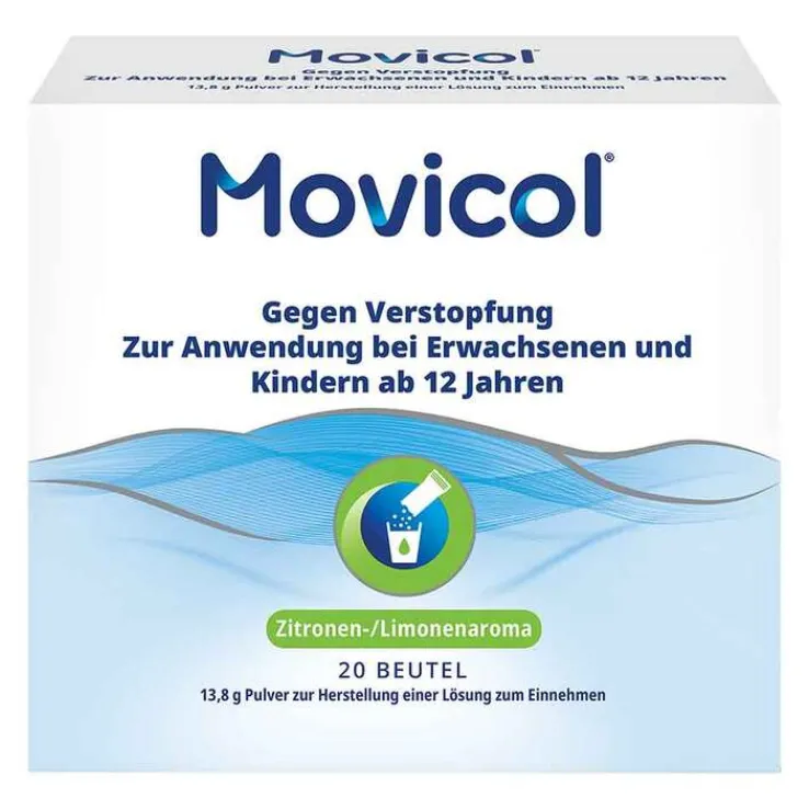 MOVICOL® Beutel Pulver – schnelle Hilfe bei Verstopfung, 20 St