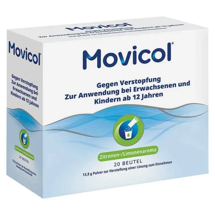 MOVICOL® Beutel Pulver – schnelle Hilfe bei Verstopfung, 20 St