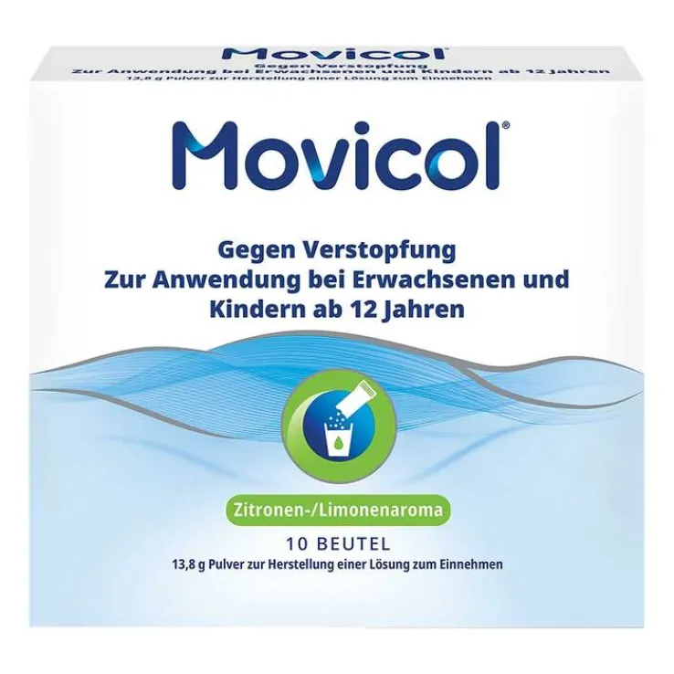 MOVICOL® Beutel Pulver – schnelle Hilfe bei Verstopfung, 10 St