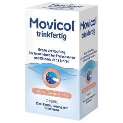 Movicol® trinkfertig 25 ml Beutel Lösung zum Einnehmen, 10 St