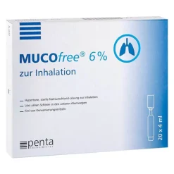 Mucofree 6% zur Inhalation, 20X4 ml