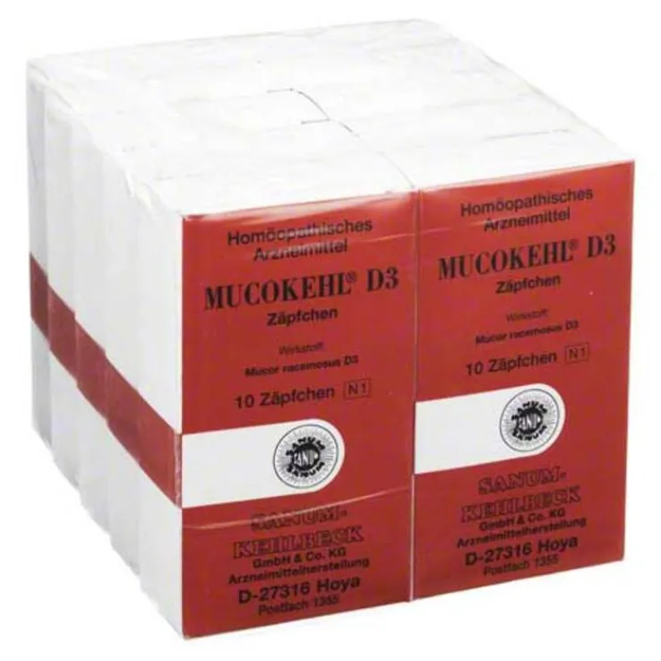 Mucokehl Suppositorien D 3, 10X10 St
