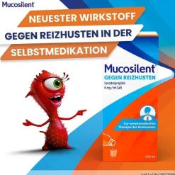 Mucosilent gegen Reizhusten Levodropropizin 6mg/ml Saft, 100 ml