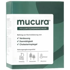 Mucura Flohsamenschalen Pulver, 200 g