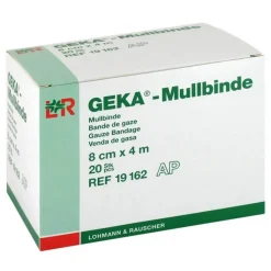 Mullbinden Geka 8cmx4m, 20 St