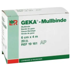 Mullbinden Geka 6cmx4m, 20 St