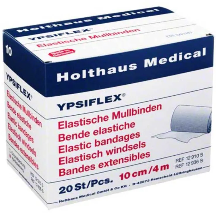 Mullbinden 4mx10cm elastisch, 20 St