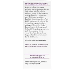 Multi-Gyn Kompressen für Wohlbefinden im Analbereich, 12 St