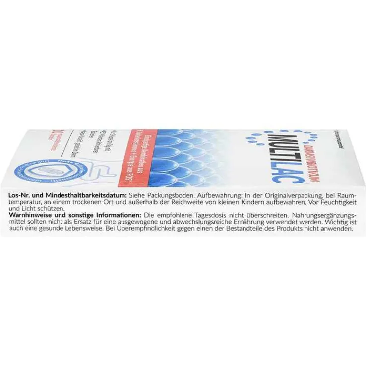 Multilac Synbiotikum magensaftresistent Kapseln, 10 St