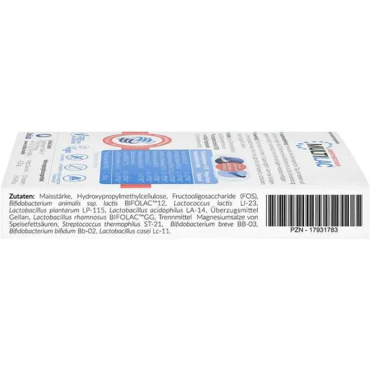 Multilac Synbiotikum magensaftresistent Kapseln, 10 St