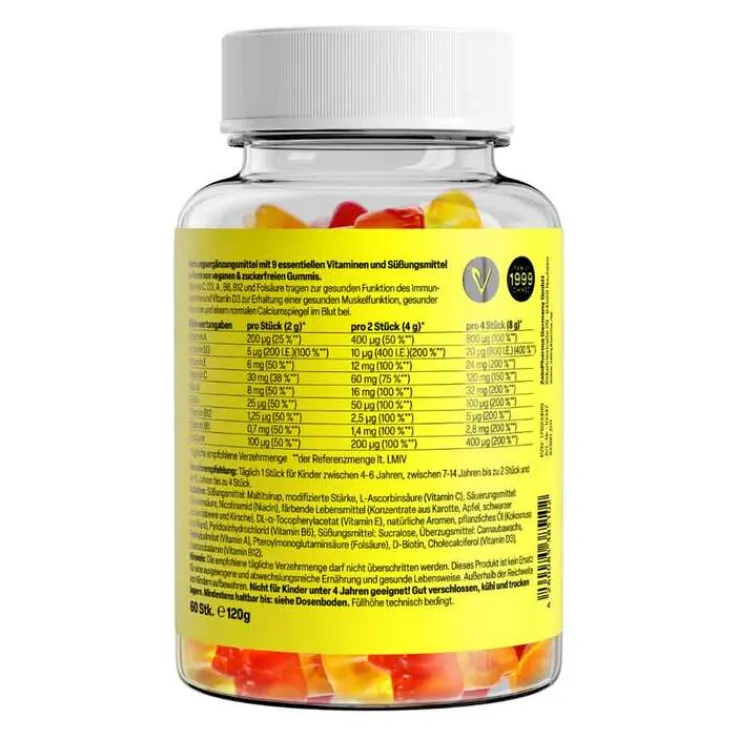 Multivitamin Gummis family, 60 St