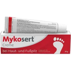 Mykosert Creme bei Haut- und Fußpilz, 20 g