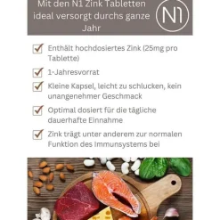 N1 Zink Tabletten, 365 St
