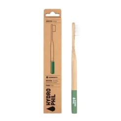 Nachhaltige Zahnbürste Bambus mittelweich grün, 1 St