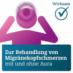 NARATRIPTAN ADGC® bei Migräne 2,5 mg Filmtabletten, 2 St