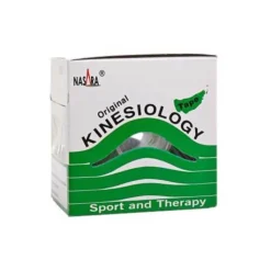 Nasara Kinesio Tape 5 cm x 5 m grün inkl.Spenderbox, 1 St