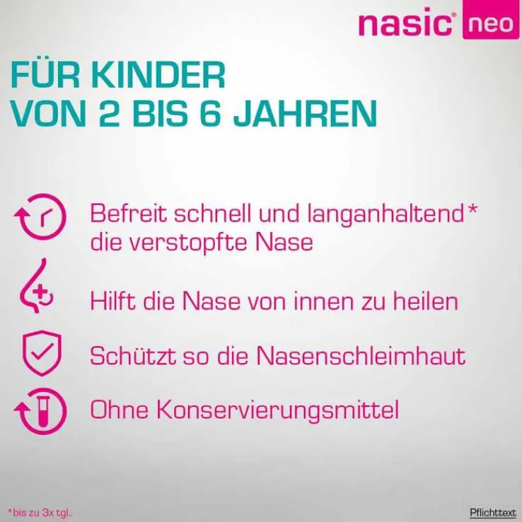 nasic neo für Kinder Nasenspray, 10 ml