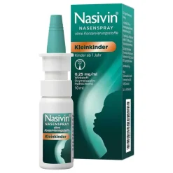 Nasivin® Nasenspray ohne Konservierungsstoffe für Kleinkinder, 10 ml